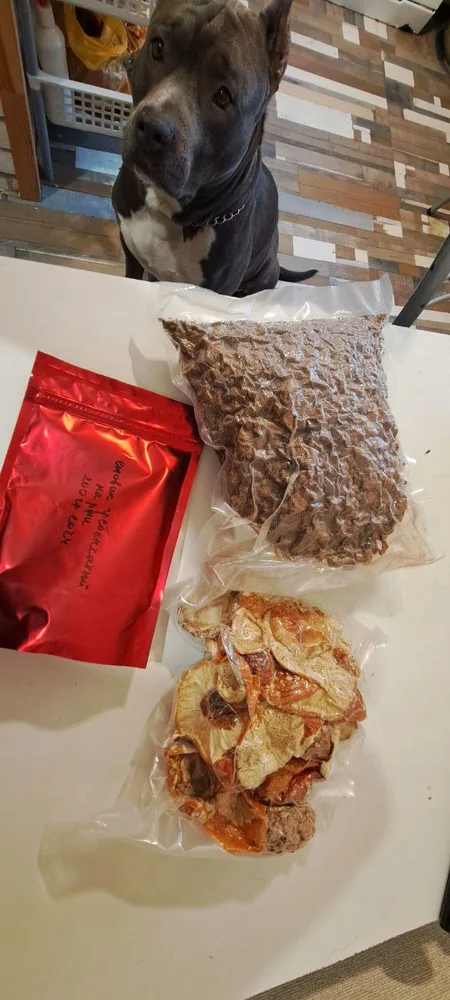 Отзыв покупателя: чага, шляпки мухомора и ежовик — посылка получена